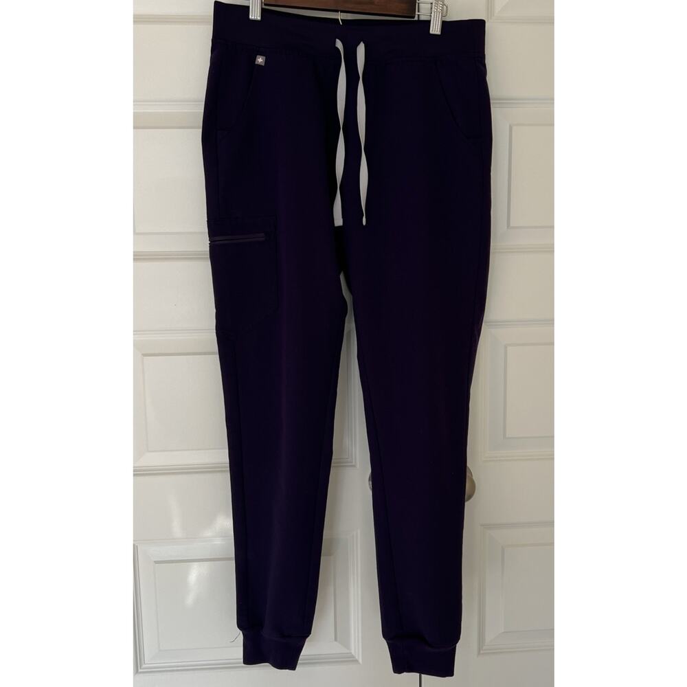FIGS Zamora Jogger Scrub Pants Size M/T Med Tall Lavender Technical Collection